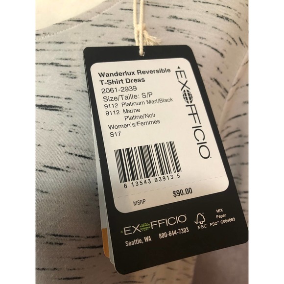 ExOfficio WanderLux Reversible Dress - NWT - Picture 12 of 12